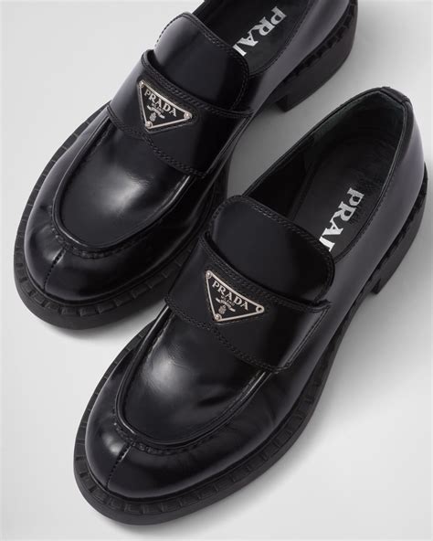 second hand prada loafers